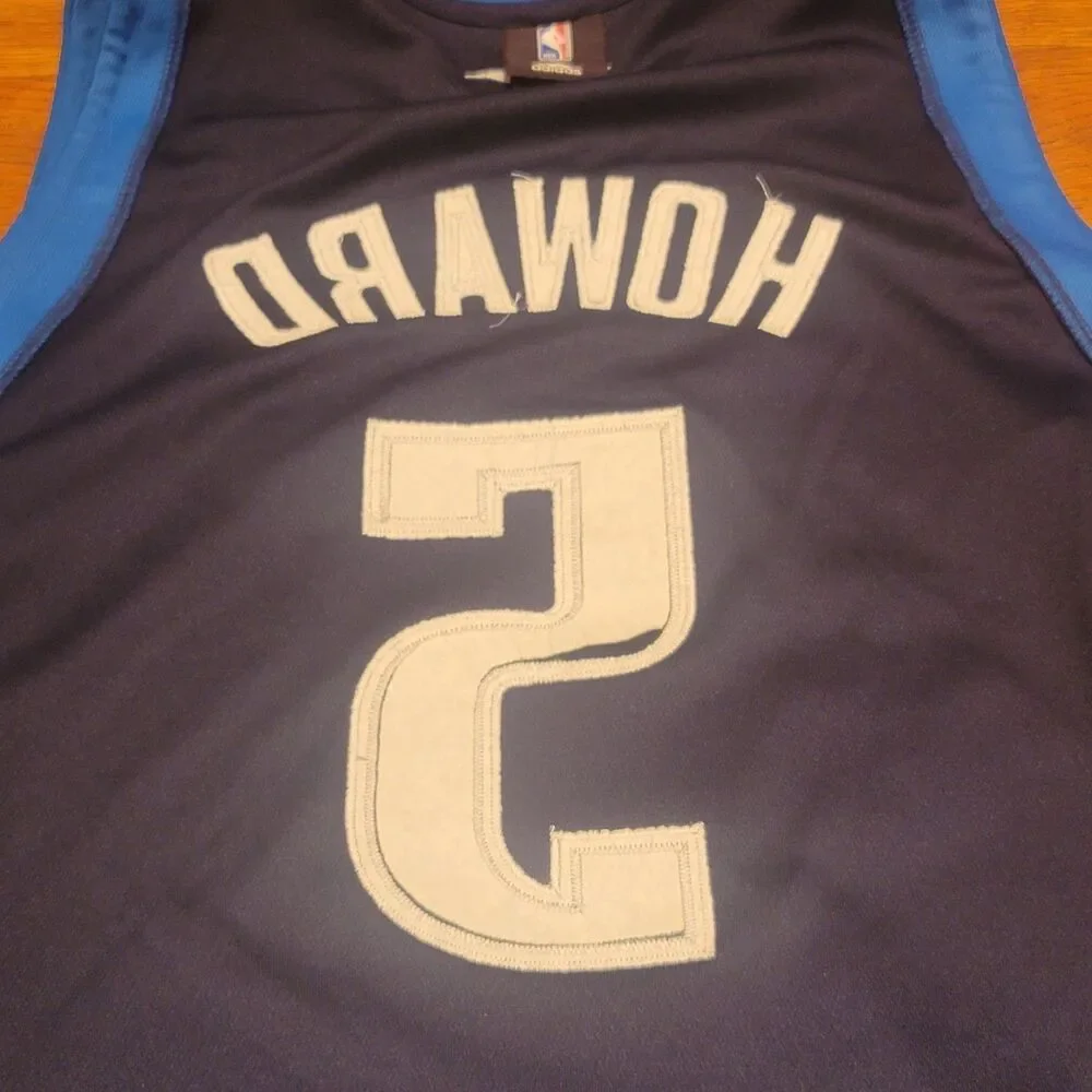 Adidas NBA Dallas Mavericks Josh Howard Authentics Basketball Jersey Blue 48